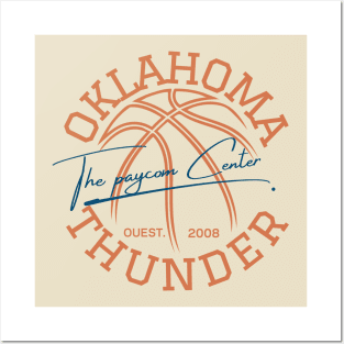 okc thunder Posters and Art